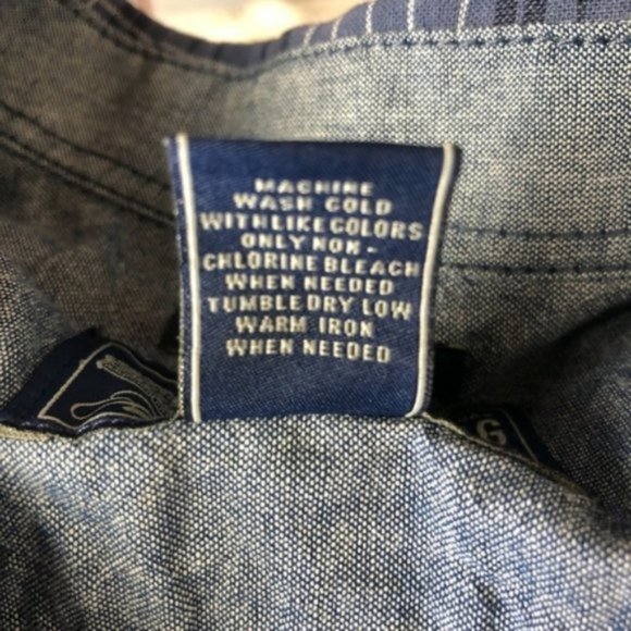 American Rag Plaid Long Sleeve Button Up Sz Med - Picture 7 of 7